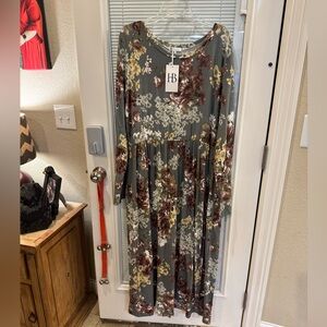 Hazel Blues Maxi NWT